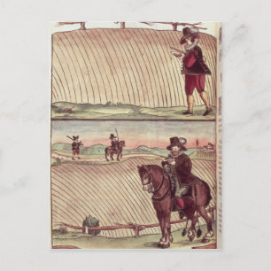 Surveyors, c.1590 postcard
