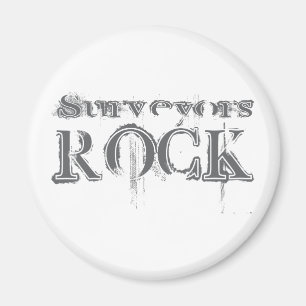 Surveyors Rock Magnet