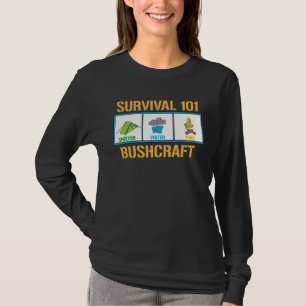 Survival 101 Training Bushcraft Nature T-Shirt