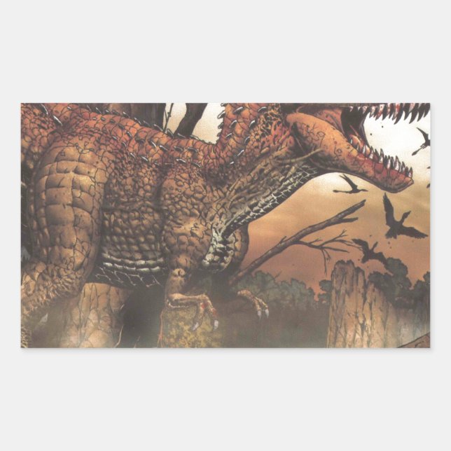 Survival for the fittest.jpg rectangular sticker (Front)