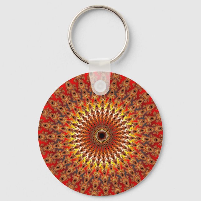 Survival - Fractal Key Ring (Front)