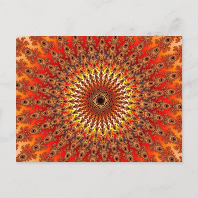 Survival - Fractal Postcard (Front)