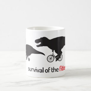 Survival of the fittest mug