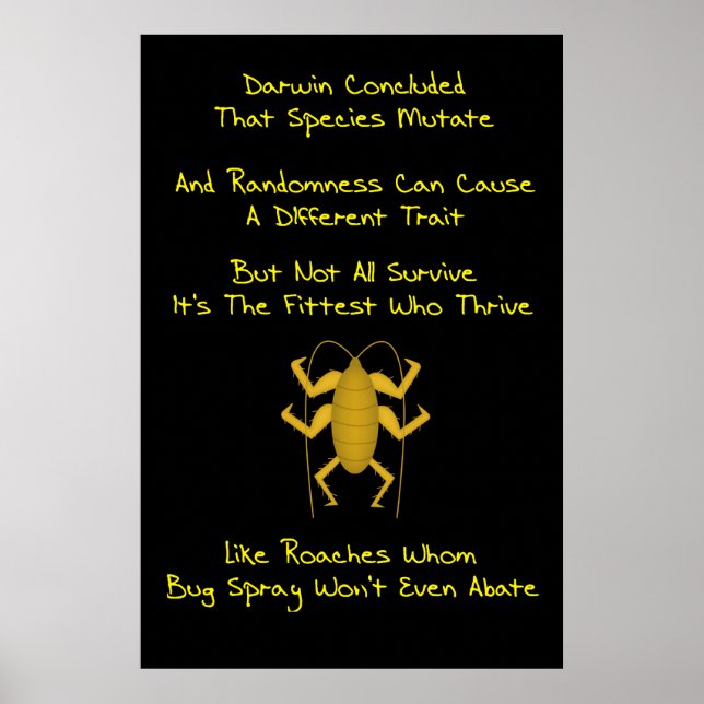 Survival Of The Fittest Poster (Front)