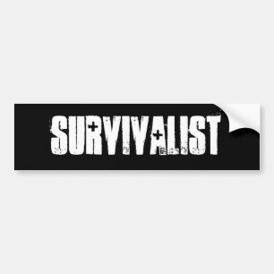 survivalist Bumper Sticker