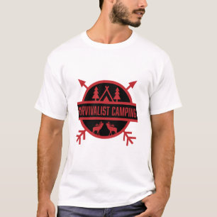 Survivalist Camping Bushcraft T-Shirt