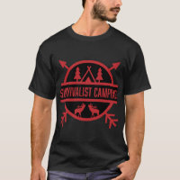 Survivalist Camping Bushcraft T-Shirt