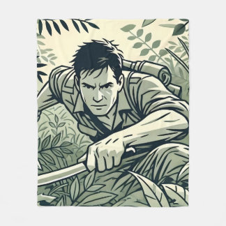 Survivalist Spirit Fleece Blanket