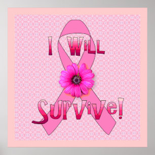 Survive Breast Cancer Poster