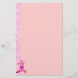 Survive Breast Cancer Stationery