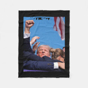 Survive Shooting Premium Scoop Fleece Blanket