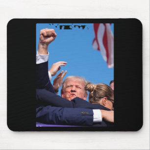 Survive Shooting Premium Scoop Mouse Mat