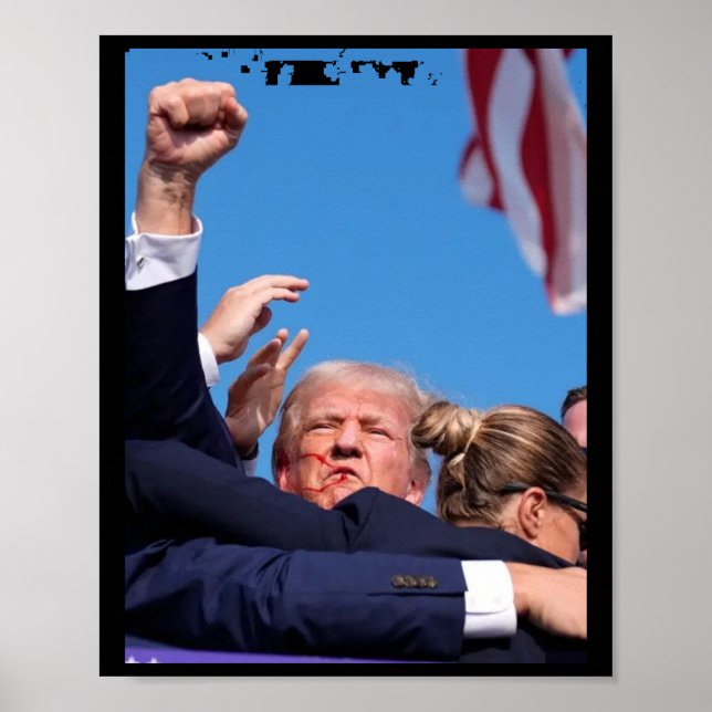 Survive Shooting Premium Scoop  Poster (Front)