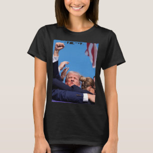 Survive Shooting Premium Scoop T-Shirt
