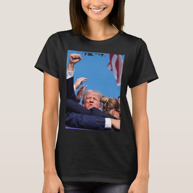 Survive Shooting Premium Scoop  T-Shirt (Front)