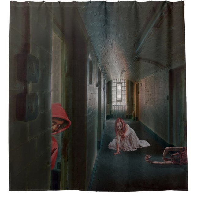 Survive Shower Curtain (Front)