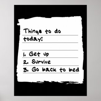 Survive Today Poster