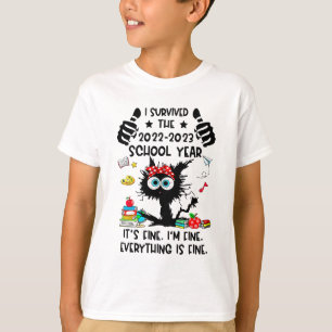 Survived 2022-2023 School Year Happy Last Day Of S T-Shirt