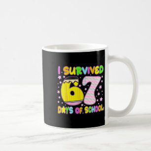 Survived 67 Days Of School Nk Star Six Seven Meme Coffee Mug