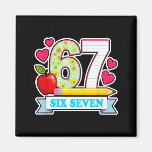 Survived 67 Days Of School Shirt Teachers Student Magnet