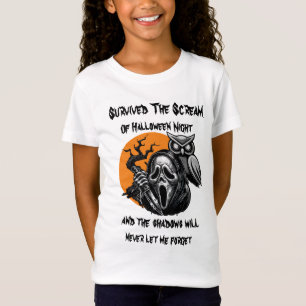 Survived The Scream Of Halloween Night T-Shirt