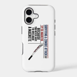 SURVIVING A ZOMBIE ATTACK iPhone Case