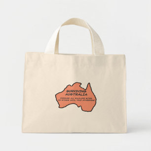 Surviving Australia Mini Tote Bag