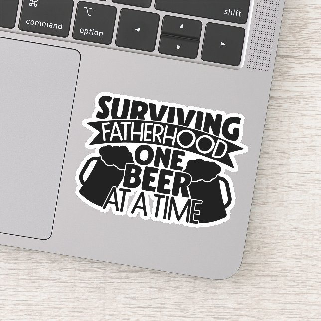 Surviving Fatherhood One Beer At A Time (Detail)