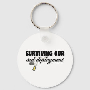 Surviving Our 3rd Deployment Key Ring