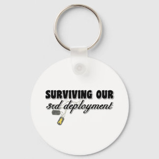 Surviving Our 3rd Deployment Key Ring