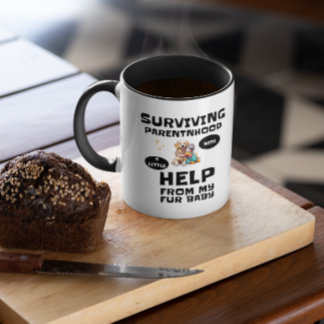 Surviving Parenthood with a Little Help Mug