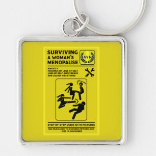 Surviving The Menopause Key Ring