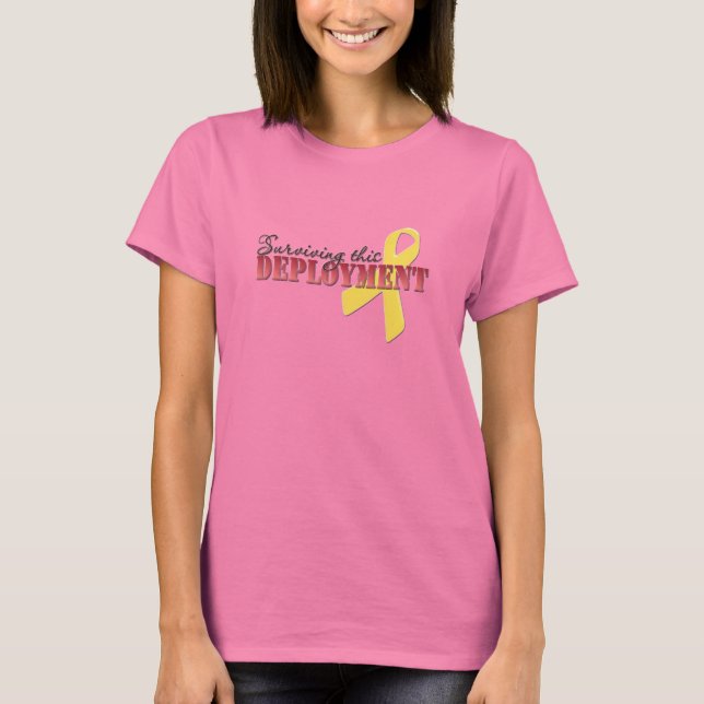 Surviving This Deployment T-Shirt (Front)