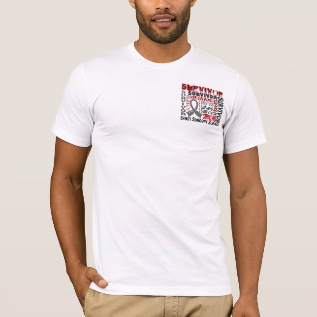 Survivor 10 Brain Surgery T-Shirt (Front)