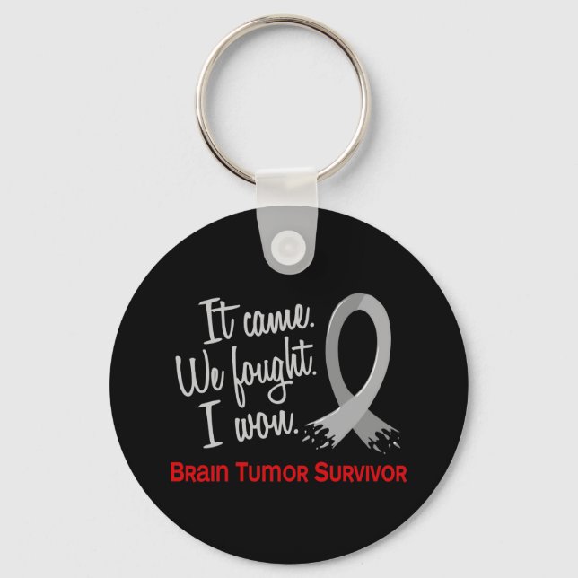 Survivor 11 Brain Tumour Key Ring (Front)