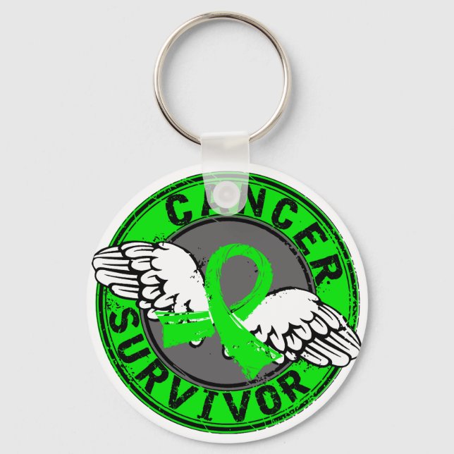Survivor 14 Non-Hodgkin's Lymphoma Key Ring (Front)