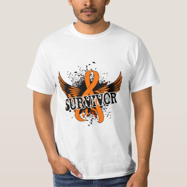 Survivor 16 Kidney Cancer T-Shirt (Front)