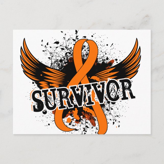 Survivor 16 Leukaemia Postcard (Front)