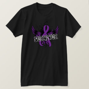 Survivor 16 Pancreatic Cancer T-Shirt