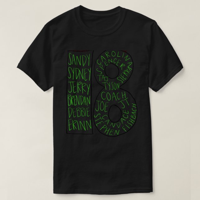 survivor 18 T-Shirt (Design Front)