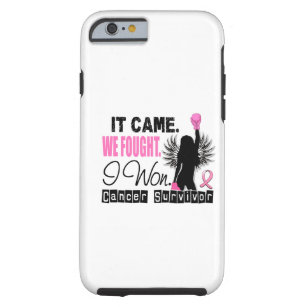 Survivor 22 Breast Cancer Tough iPhone 6 Case