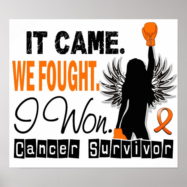 Survivor 22 Leukaemia Poster (Front)