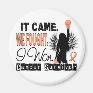Survivor 22 Uterine Cancer Magnet