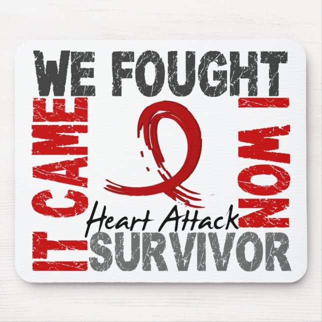Survivor 5 Heart Attack Mouse Mat (Front)