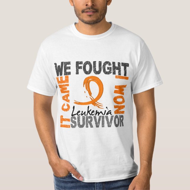 Survivor 5 Leukaemia T-Shirt (Front)