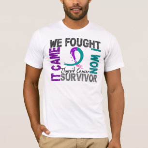 Survivor 5 Thyroid Cancer T-Shirt