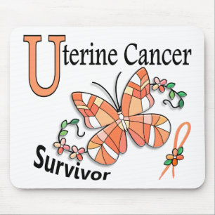 Survivor 6 Uterine Cancer Mouse Mat