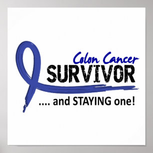Survivor 8 Colon Cancer Poster