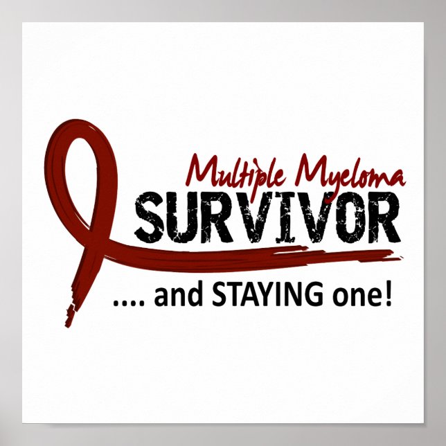 Survivor 8 Multiple Myeloma Poster (Front)