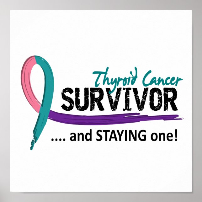 Survivor 8 Thyroid Cancer Poster (Front)